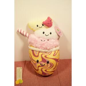 Gigglescape 15.5" Stackable Lemonade Drink Stuffed Animal (Marks)